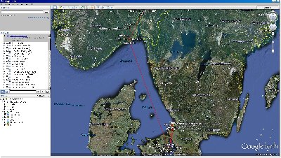 Her er det hele vist i Google Earth :-)